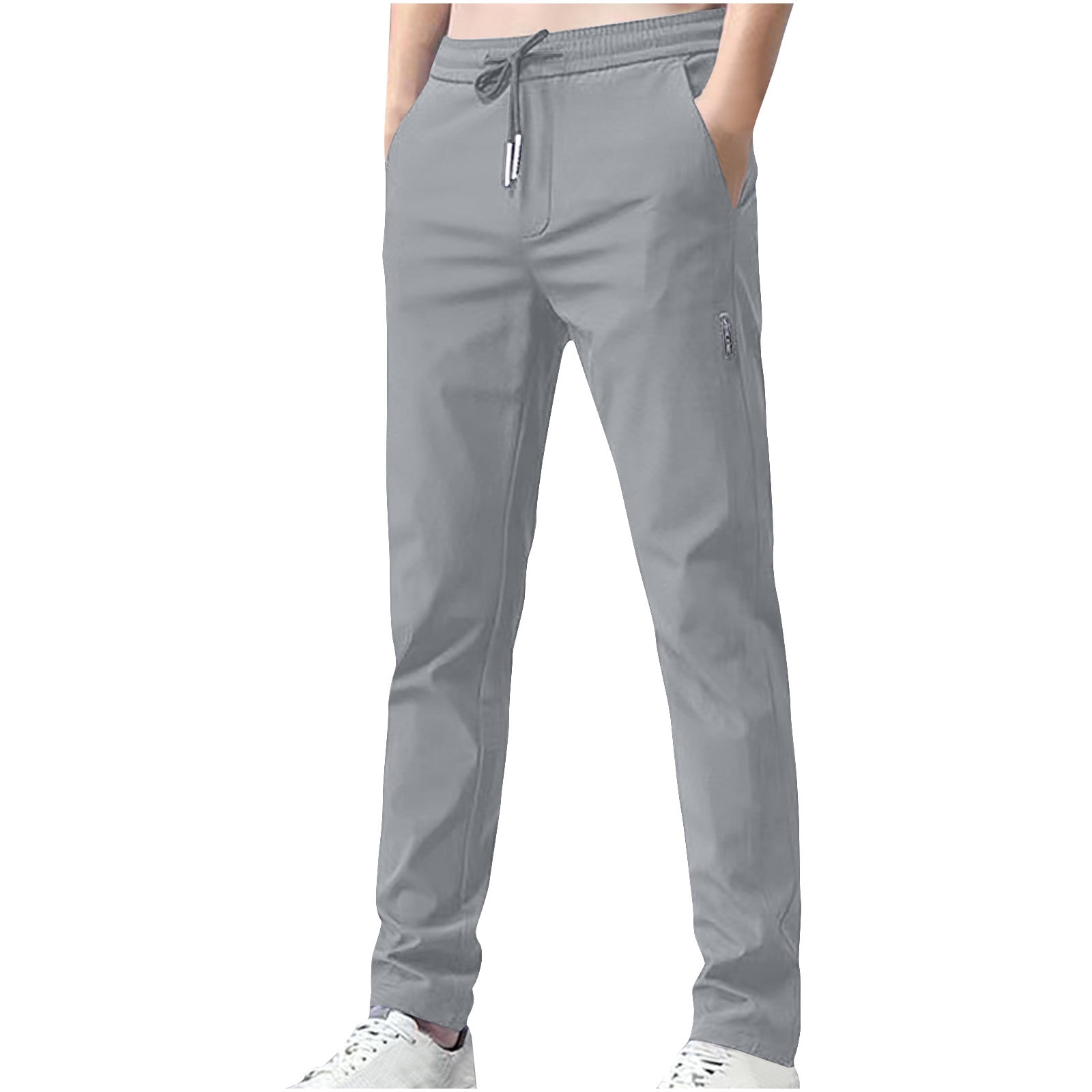 APEXFWDT Men's Lightweight Casual Pants Outdoor Athletic Pants Men Big