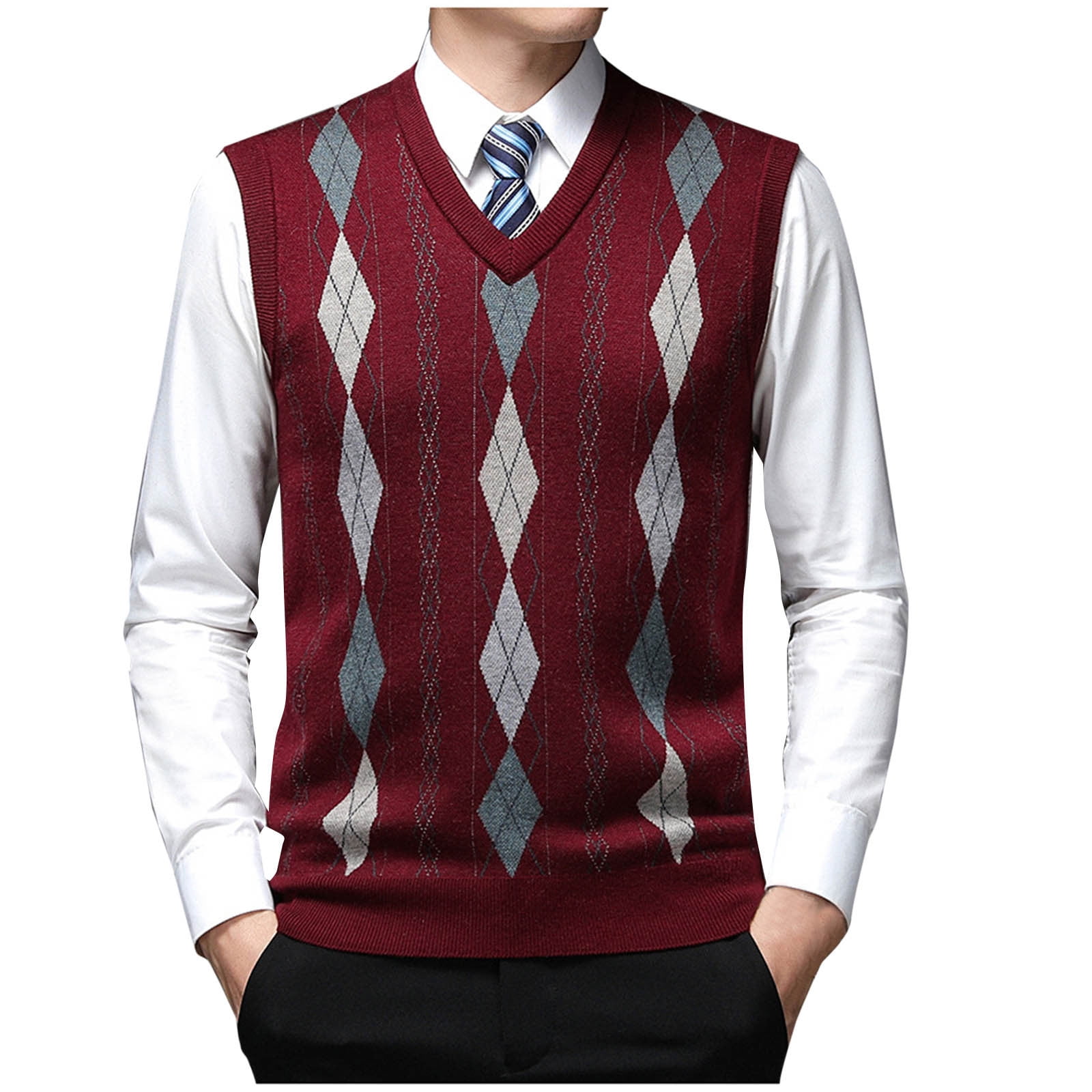 APEXFWDT-Men-s-Sweater-Vest-V-