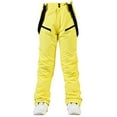 thumbnail image 1 of APEXFWDT Men's Womens Waterproof Snow Ski Pants Unisex Insulated Warm Winter Outdoor Snowboard Bibs with Suspenders Windproof Ski Pants Overalls, 1 of 5