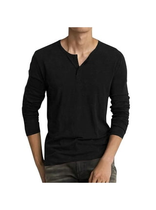 Solid V neck Fake Buttons Long Sleeve T shirt Casual Autumn - Temu