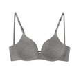 thumbnail image 1 of APEXFWDT No Underwire Bra Women Front Close T Shirt Bra Lightly Lined Wireless Bras, 1 of 5