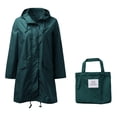 thumbnail image 1 of APEXFWDT Packable Rain Jacket Women Waterproof Lightweight Raincoat with Hood for Hiking Outdoor Travel Windbreaker, 1 of 5