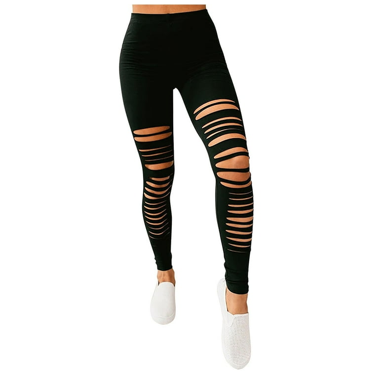 Ripped workout leggings outlet