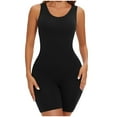 thumbnail image 1 of APEXFWDT Shorts Bodysuit for Women Tummy Control Shapewear Seamless Butt Lifting Workout Bodycon One Piece Short Jumpsuit Bodysuit Thigh Slimmer Body Shaper S-3XL, 1 of 3