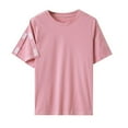 thumbnail image 1 of APEXFWDT Shoulder Surgery Recovery Shirts Women Short Sleeve Post Surgery Shirt Full Open Access Recovery T Shirt,M,Pink, 1 of 4