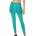 thumbnail image 1 of APEXFWDT Skirted Leggings for Women Tennis Yoga Pleated Skirt with Leggings Womens Athletic Skirt Running Golf Skirts Leggings, 1 of 6