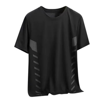 APEXFWDT Men's Breathable Mesh T-Shirt - Cooling Short Sleeve Crew Neck Top Lightweight Sports Running Gym Summer Shirt Big and Tall