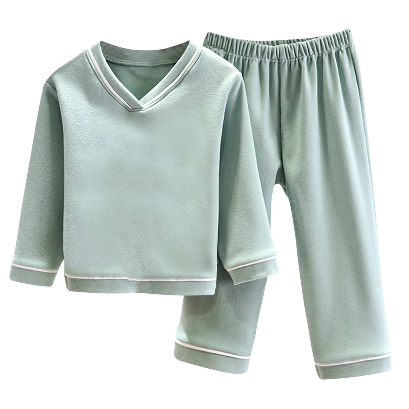 APEXFWDT Thermal Underwear for Kids Long Johns Fleece Leggings And ...