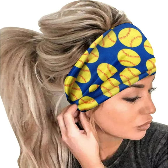 APEXFWDT Wide Headbands for Women Turban Headband Boho Hairband Hair Twisted Knot Accessories Stylish Head Wraps Sport Hairbands