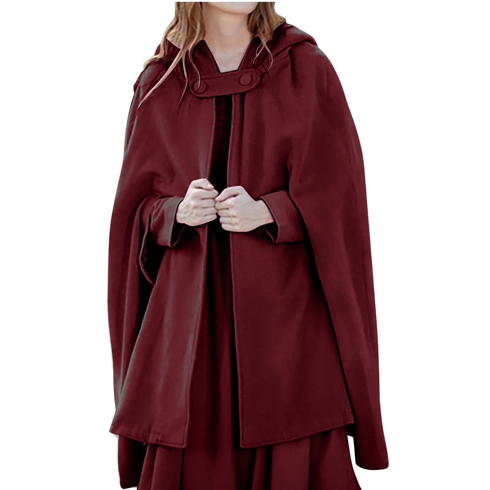 【送料&関税込】ChloAC Collared Cape Jacket APEXFWDT-Winter-Cape-for-Women