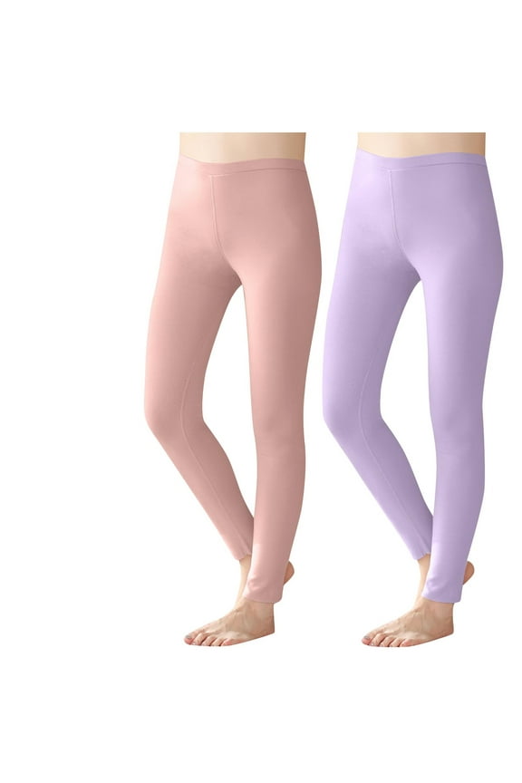 APEXFWDT Women's 2 Pack Thermal Long Johns Underwear Bottom for Women Thermal Base Layer Pants Soft for Hiking Skiing