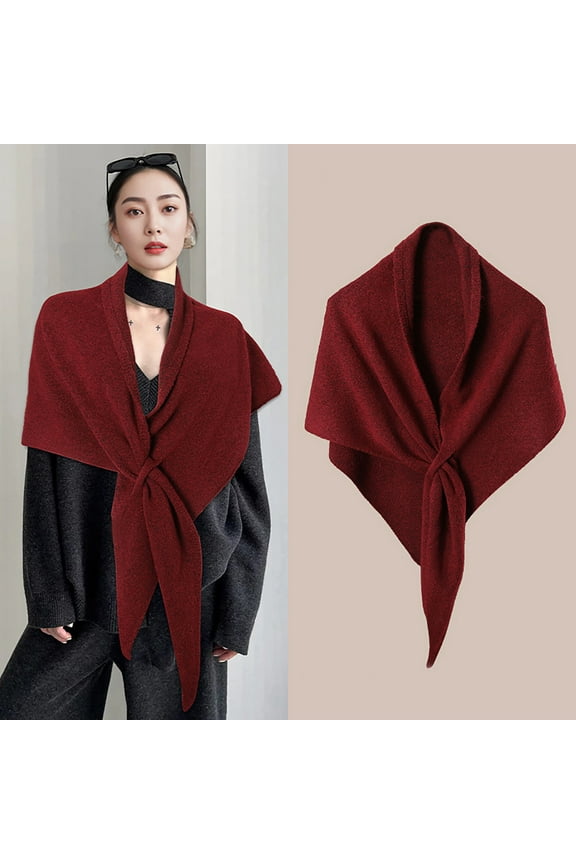 Women's Fleece Shawl Soft Warm Elegant Wrap Open Front Poncho for Fall/Winter for Office Layering & Evening Outings