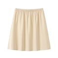 thumbnail image 1 of APEXFWDT Women's Half Slip Skirt Elastic Waist A Line Underskirt Short Slip for Under Dresses Skirts and Everyday Layering, 1 of 5