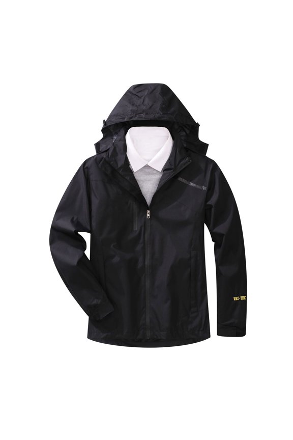 Women's Lightweight Hooded Hiking Jacket Softshell Windbreaker Waterproof Windproof Full Zip Pocktes Jacket Spring Fall Coat