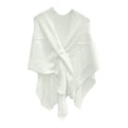 thumbnail image 1 of APEXFWDT Women's Shawl Wrap Poncho Cape Open Front Cardigan Shawls for Fall Winter Knit Shawl Wrap for Women Ladies Fringe Knitted Cardigan Cape, 1 of 7