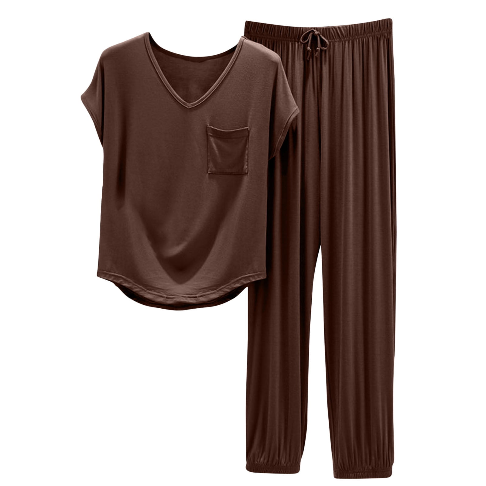 Women's Pajamas Long Sleeve Trousers Modal
