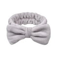 thumbnail image 1 of APEXFWDT Womens Spa Facial Headband for Makeup and Washing Face Cloth Hairband Twisted Knot Shower Elastic Head Band Wrap for Girls and Women, 1 of 2
