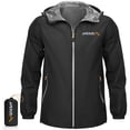 thumbnail image 1 of APEXUP Packable Rain Jacket, Waterproof Lightweight Hooded Raincoat with Reflective, 3X-Large, 1 of 7