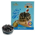 thumbnail image 1 of APEXY Instant Boba Pearls, Ready in 30 Seconds, Brown Sugar Tapioca Pearls, 12.69 oz. (6 Individual Packets), Make Fresh, Chewy, Delicious Bubble Tea and Dessert Toppings, Made in Taiwan 1, 1 of 7