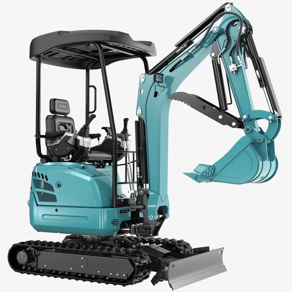 APEXYUN Zero Tail Mini Excavator 2.5 Ton Kubota Diesel Side Swing Expansion Tracks Pilot System EPA Liquid Cooling
