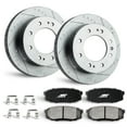 thumbnail image 1 of APF Front Brake Kit Rotors and Pads for Hummer H2 2003-2009, 1 of 9