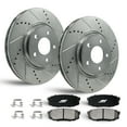 thumbnail image 1 of APF Front Brake Kit Rotors and Pads for Lincoln Town Car 2003-2011, 1 of 9