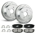 thumbnail image 1 of APF Front Brake Kit Rotors and Pads for Nissan Versa 2012-2019, 1 of 9