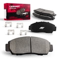 thumbnail image 1 of APF Front Ceramic Carbon Fiber Brake Pads for 2000-2003 Ford F-150 Front, From 12/99, 1 of 8
