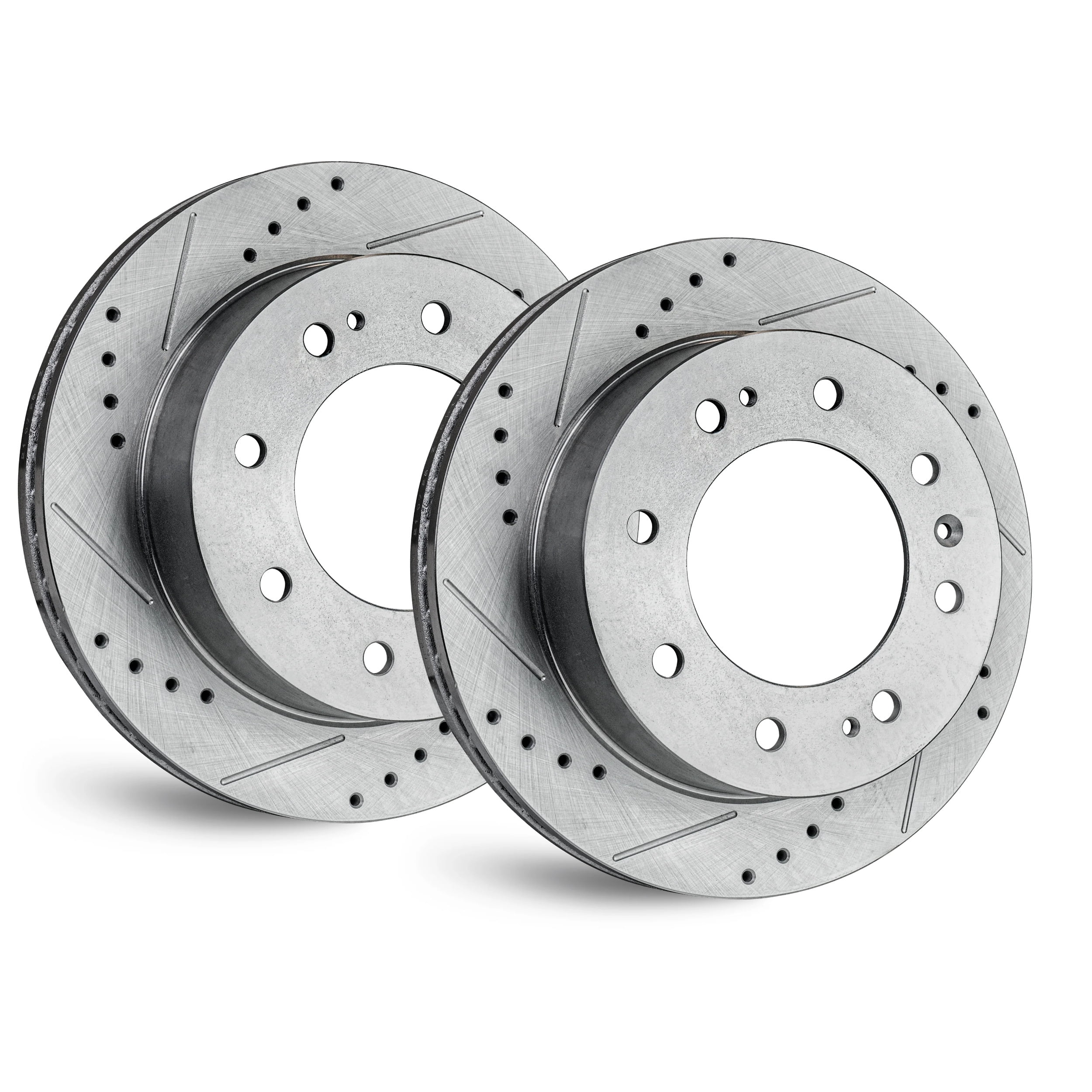 APF Front Rotors compatible with GMC Sierra 2500 HD Classic 2007-2007 |  Zinc Drilled Slotted Rotors