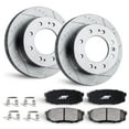 thumbnail image 1 of APF Rear Brake Kit Rotors and Pads for Chevrolet Silverado 2500 HD 8 Lug 2007, 1 of 9