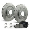 thumbnail image 1 of APF Rear Brake Kit Rotors and Pads for Chevrolet Trailblazer 2002-2009, 1 of 9