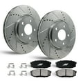 thumbnail image 1 of APF Rear Brake Kit Rotors and Pads for Pontiac Grand Am 1999-2005, 1 of 9
