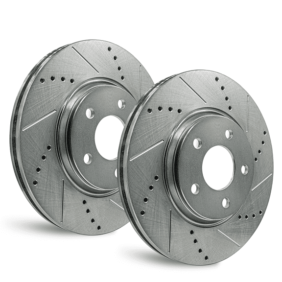 For Buick LaCrosse (10-16), Buick Regal (11-17) Rear D&S Rotors