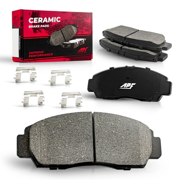 APF Rear Ceramic Carbon Fiber Brake Pads for 2010-2014 Toyota FJ Cruiser