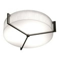 thumbnail image 1 of APF1932LAJUDES-LW-AFX-Apex - 21.25 Inch 42W 1 LED Flush Mount-Espresso Finish-White Shade Color, 1 of 2