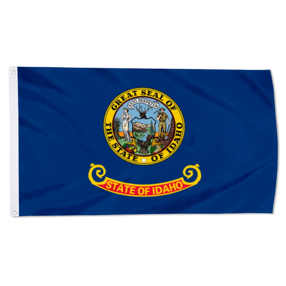 Idaho State Flag 3x5ft Polyester with Brass Grommets