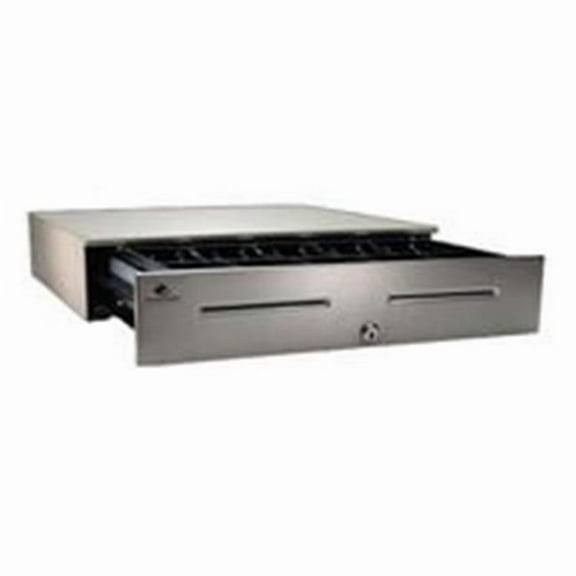 APG Vasario Cash Drawer Till, 10 Compartments, Black VPK-15B-2A-BX