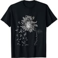 thumbnail image 1 of APHASIA Awareness Sunflower Gray Ribbon T-Shirt, 1 of 4