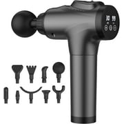 APHERMA Multi-Function Massage Gun, 30 Speed Adjustments,Deep Tissue Massage Gun,Muscle Relaxation, Black