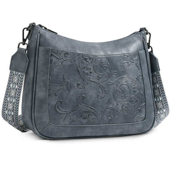 APHISON Casual Crossbody Bags for Women, Adjustable Strap Shoulder Bag Travel Bag for Concerts Sports Events Festivals