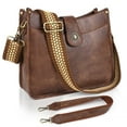 thumbnail image 1 of APHISON Crossbody Tote Bags For Women Trendy, Leather Hobo Handbag Crossbody Purses, Shoulder Bucket Bag, with 2 Adjustable Strap, 1 of 5
