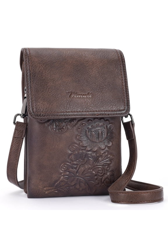 Ladies' Adjustable Strap Small Crossbody Bags, Women Vintage Handbags Wallets For College Office