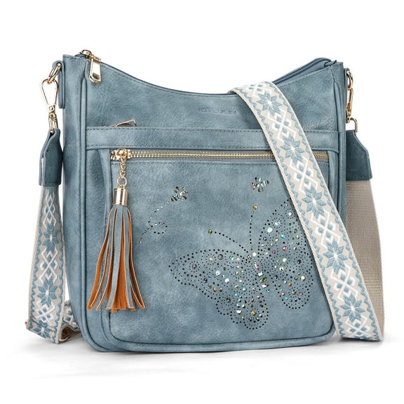 APHISON Ladies Crossbody Bags Lightweight Shoulder Bags, Crossbody Purse With Adjustable Strap For Daily Life