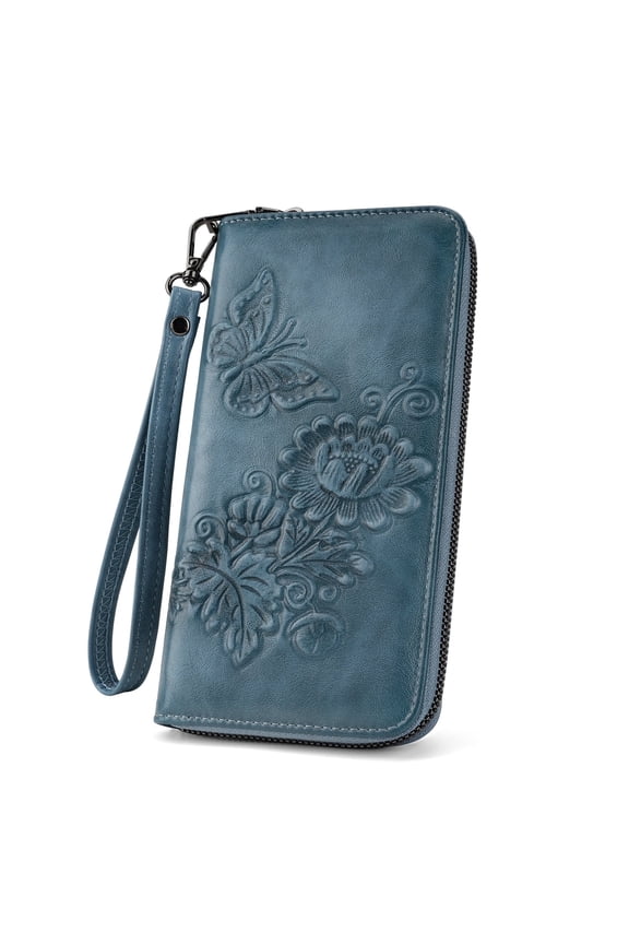 [Mother’s Day Gift Present] APHISON Slim Credit Card Wallet RFID Wallet For Women, Ladies Mini Purse with Card Slots and ID Window