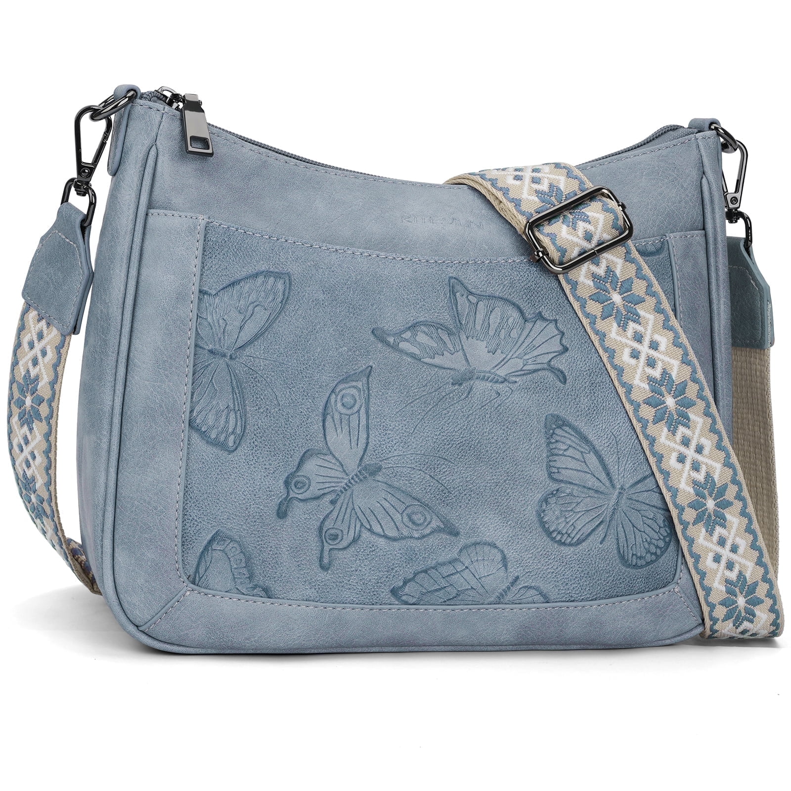 APHISON Trendy Crossbody Bags for Women Small Shoulder Handbags, Ladies Classic Messenger Bag Crossbody Purse with With Adjustable Shoulder Strap