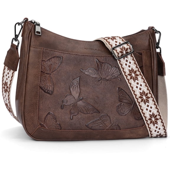 APHISON Trendy Crossbody Bags for Women Small Shoulder Handbags, Ladies Classic Messenger Bag Crossbody Purse with With Adjustable Shoulder Strap