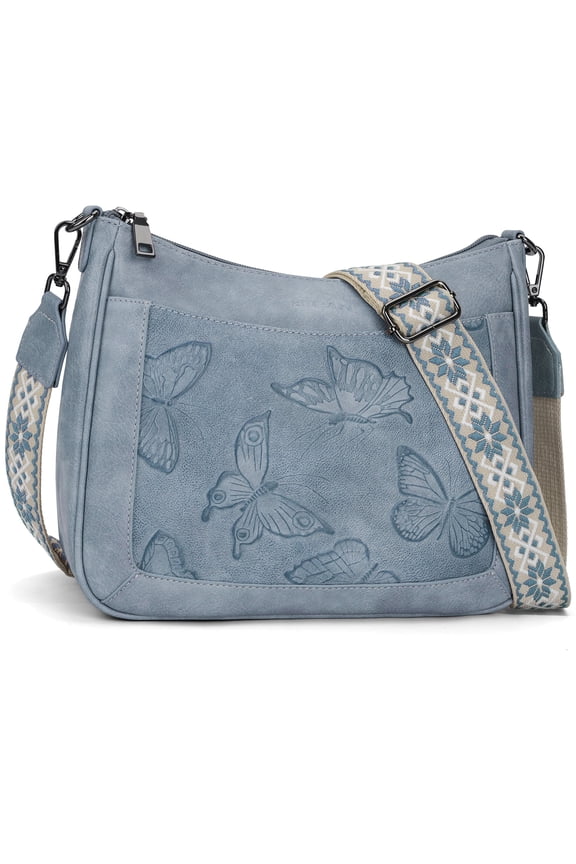 Trendy Crossbody Bags for Women Small Shoulder Handbags, Ladies Classic Messenger Bag Crossbody Purse with With Adjustable Shoulder Strap