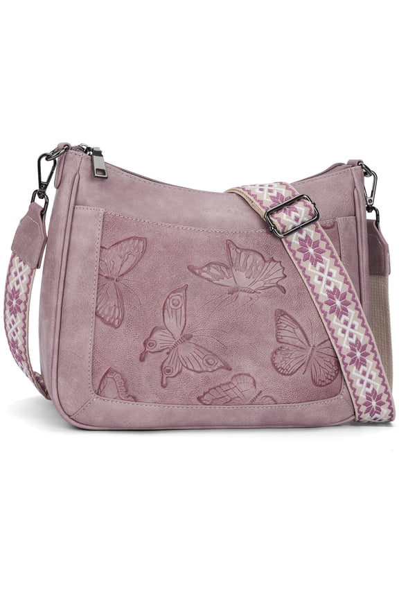 Trendy Crossbody Bags for Women Small Shoulder Handbags, Ladies Classic Messenger Bag Crossbody Purse with With Adjustable Shoulder Strap