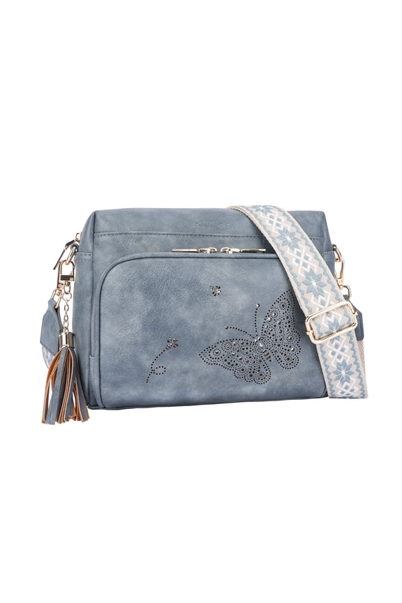 Women Small Crossbody Bags Messenger Bag With Adjustable Strap, Trendy Crossbody Purse Shoulder Bags for Daily Life