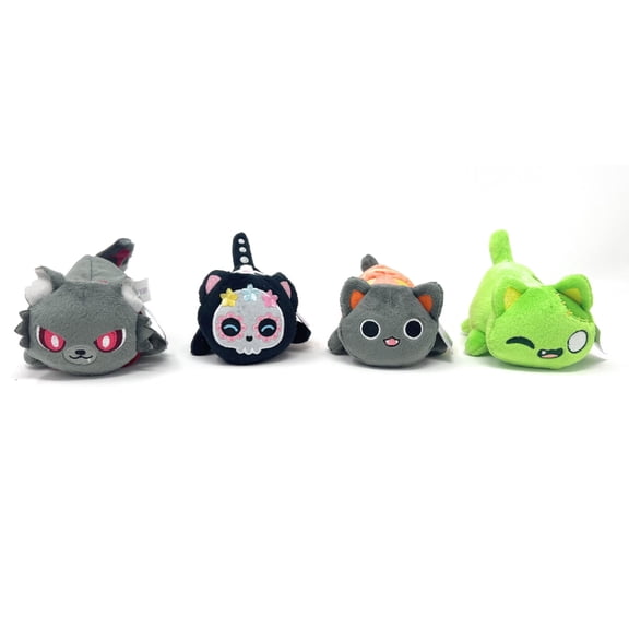 APHMAU Child Cat Exclusive Halloween Plush Set, Fabric Multicolor, 0.22 lb, 6.26" x 3.90"